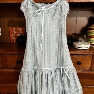 Aeropostale Soft Blue Lace Garment